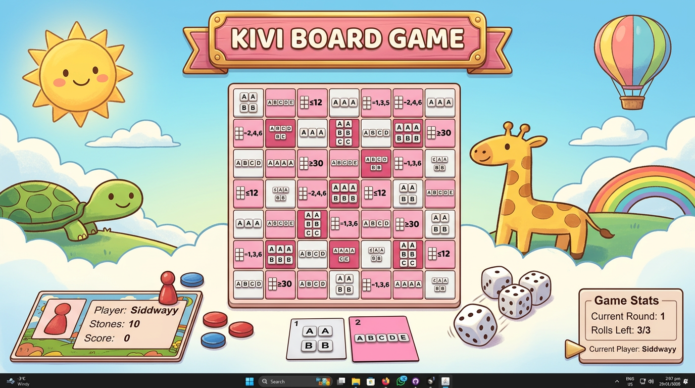 Kivi Board Game